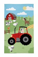 Okrycia kąpielowe dla dzieci - Ręcznik młodzieżowy dziecięcy 30x50 wesoła farma 26 - miniaturka - grafika 1