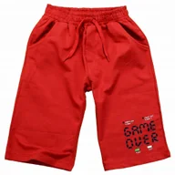 Spodenki damskie - Krótkie SPODENKI Szorty NADRUK Bawełna 110 - miniaturka - grafika 1