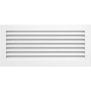 Kratki.pl KRATKA KOMINKOWA FRESH BIAŁA 170X370 MM 37B/FRESH - Akcesoria kominkowe - miniaturka - grafika 1