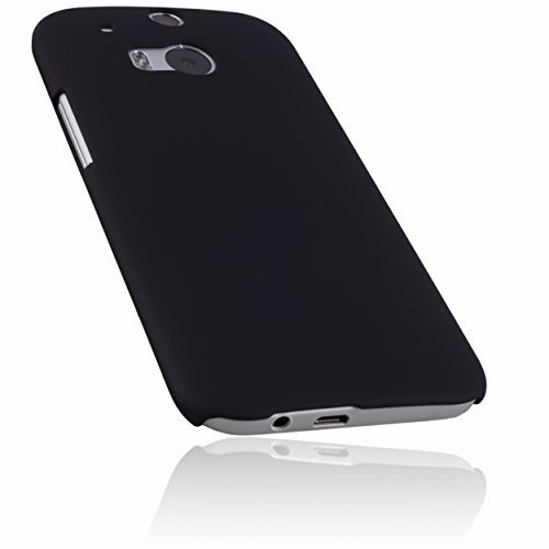 mumbi Etui kompatybilne z HTC One M8 / M8s Hard Case etui na telefon komórkowy, czarne