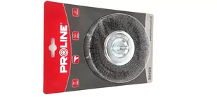 Proline Szczotka tarczowa z drutu falowanego z trzpieniem 120mm 32432 PX32432 - Materiały ścierne - miniaturka - grafika 1