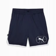 Spodenki męskie - Puma Szorty Junior Varsity Basketball 7'' 63307602 R Xl - miniaturka - grafika 1
