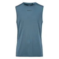 Koszulki męskie - Męska koszulka bez rękawów CRAFT ADV ESSENCE SL TEE 2 M 1914794-376000 – Niebieski - miniaturka - grafika 1