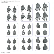 Figurki dla dzieci - Gundam - Option Parts Set Gunpla 3 (Build Hands Edge) - Model Kit - miniaturka - grafika 1