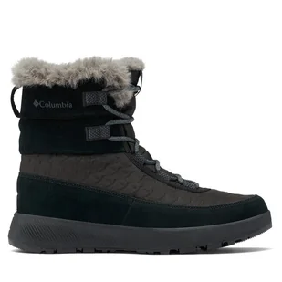 Śniegowce Columbia Slopeside Peak Luxe 2104991 Czarny - Śniegowce damskie - miniaturka - grafika 1