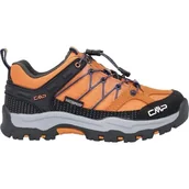 Buty dla chłopców - CMP Kids Rigel Low Trekking Shoes WP, Flame-Blue, 36, EU, Niebieski płomień, 36 EU - miniaturka - grafika 1