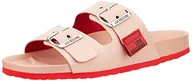 Sandały damskie - Love Moschino Sandały damskie rosa, Róża, 40 EU - miniaturka - grafika 1