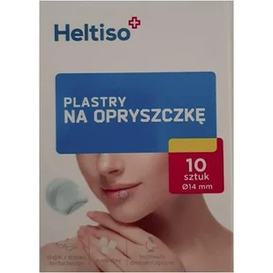 PASO-TRADING HELTISO Plastry na opryszczkę, 10szt. - Problemy skórne - miniaturka - grafika 1