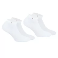 Skarpetki męskie - Eminence - Zestaw 2 par męskich bawełnianych czesanych skarpet Made in France, biały, 45-46 EU - miniaturka - grafika 1