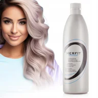 Odżywki do włosów - Herfit nawilżająca wygładzająca Odżywka do włosów kręconych Z Jedwabiem 1l - miniaturka - grafika 1