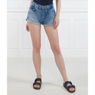 Spodenki damskie - Pepe Jeans London Szorty SUZIE | Regular Fit | denim - miniaturka - grafika 1