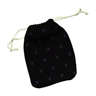 Questo Casa Drukowana Torba na Produkty Bawełniane ze Sznurkiem, Torba na Zakupy Wielokrotnego Użytku, Saszetki, Etui Podróżne, Składana, Rozmiar: 40x50 Cm - Etui na dokumenty i karty - miniaturka - grafika 1
