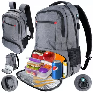 PLECAK TURYSTYCZNY TREKKINGOWY GÓRSKI na plażę 35L K116 - Plecaki - miniaturka - grafika 1