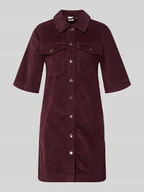 Sukienki - Sukienka casualowa o dopasowanym kroju z mieszanki bawełny model ‘FENJA’ - miniaturka - grafika 1