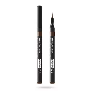 PUPA Milano Eyebrow Liner 003 Dark Brown - Akcesoria i kosmetyki do stylizacji brwi - miniaturka - grafika 1