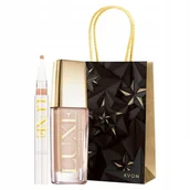 Podkłady do twarzy - Avon Podkład Luxe Z Szafirami SPF20_MEDIUM Bisque - miniaturka - grafika 1