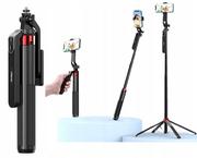 Selfie stick - Kijek Selfie Stick Statyw Na Telefon Smartfon 180cm Pilot Bluetooth Ulanzi / Ma09 - miniaturka - grafika 1