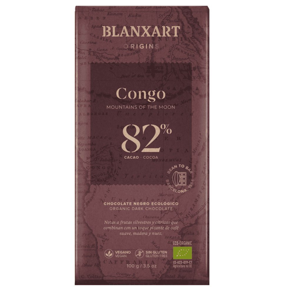 Blanxart czekolada ciemna Congo 82% 100g