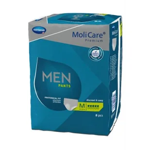 Hartmann Paul MoliCare Premium MEN PANTS 5 kropli M Majtki chłonne, 8 szt. - Pieluchy dla dorosłych - miniaturka - grafika 2