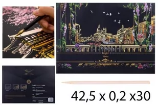 zdrapywanka kopertowa venice 40,5x28,5 cm 1006231 (5324b) - Zabawki kreatywne - miniaturka - grafika 1