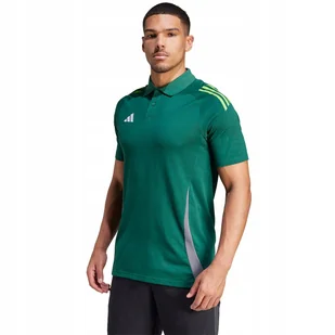 Koszulka męska adidas Tiro 24 Competition Polo zielona IR7567 2XL - Koszulki męskie - miniaturka - grafika 1
