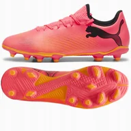 Piłka nożna - Buty Puma FUTURE 7 Play FG/AG 107723-03 różowy 40 1/2 - miniaturka - grafika 1