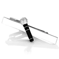 Spinki do mankietów i krawatów - Spinka do krawata Mikrofon X2 T129 - miniaturka - grafika 1