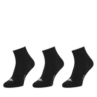 Skarpetki męskie - Skarpety Kappa KR_FRESH_SS25 (3-PACK) Czarny - miniaturka - grafika 1