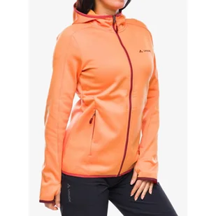 Polar damski Vaude Valsorda Fleece Hoody - Bluzy damskie - miniaturka - grafika 1