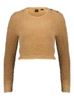 Swetry damskie - Pinko Sweter w kolorze karmelowym - grafika 1