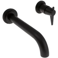 Baterie umywalkowe - Bateria umywalkowa DEANTE Temisto BQT N54L Czarny - miniaturka - grafika 1