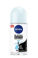 Dezodoranty i antyperspiranty dla kobiet - Nivea Black&White antyperspirant w kulce 48H - miniaturka - grafika 1