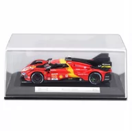 Samochody i pojazdy dla dzieci - Ferrari 499P #51 LMH FIA 24h Le Mans Hypercar 2023 1:43 Bburago 18-36312 - miniaturka - grafika 1