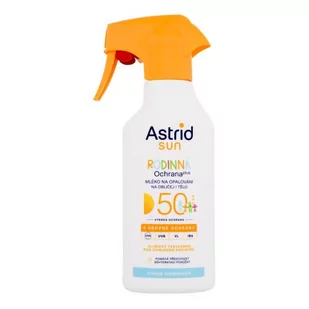 Astrid Sun Family Trigger Milk Spray SPF50 preparat do opalania ciała 270 ml unisex - Balsamy i kremy do opalania - miniaturka - grafika 1