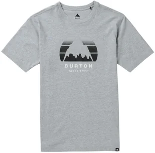 t-shirt BURTON UNDERHILL TEE Gray Heather - Koszulki męskie - miniaturka - grafika 1