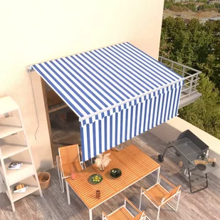 Ręcznie zwijana markiza z zasłoną zacieniającą, 3x2,5 m - Markizy - miniaturka - grafika 1