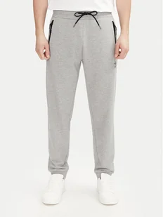 Aeronautica Militare Spodnie dresowe 251PF965F581 Szary Regular Fit - Spodnie sportowe męskie - miniaturka - grafika 1