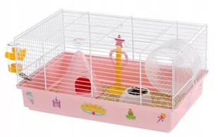 Ferplast Klatka dla zwierząt CRICETI 9 PRINCESS bílo/růžová - Klatki dla gryzoni - miniaturka - grafika 1