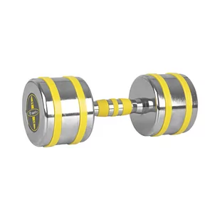 Hantla Chromowana 14 Kg Yellsteel Insportline - Hantle i ciężarki - miniaturka - grafika 1