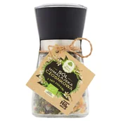 Przyprawy i zioła sypkie - Dary Natury sól himalajska CZOSNKOWA z eko ziołami w młynku 140 g - miniaturka - grafika 1