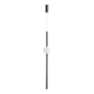 Lampy sufitowe - Lampa wisząca O-LINE LED 93 cm czarna ST-1689L BK Step Into Design - miniaturka - grafika 1