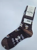 Skarpetki męskie - Kolorowe skarpety Happy Socks unisex rozmiar 41-46 (3085) - miniaturka - grafika 1