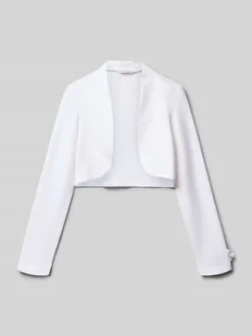 Bolerko o kroju regular fit z mieszanki wiskozy - Kurtki i płaszcze dla dziewczynek Bolerko o kroju regular fit z mieszanki wiskozy - Kurtki i płaszcze dla dziewczynek - miniaturka - grafika 1