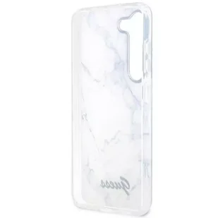 Etui Guess GUHCS23SPCUMAH do Samsung Galaxy S23 S911 biały/white hardcase Marble - Etui i futerały do telefonów - miniaturka - grafika 7