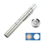Latarki - Latarka Diagnostyczna Laryngologiczna Led Usb - miniaturka - grafika 1