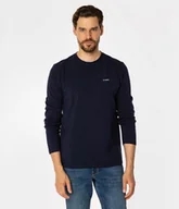 Koszulki męskie - Longsleeve męski LIAM 9604 NAVY BLAZER-M - miniaturka - grafika 1