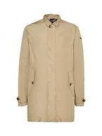 Kurtki męskie - Geox Męska kurtka M Sestiere Coat, beżowy (Cobblestone Beige F5079), 48 - miniaturka - grafika 1