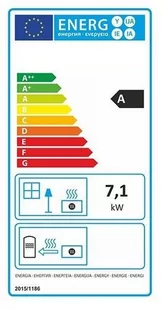 Piec piecyk kominek na drewno 7W - spełnia anty-smogowy EkoProjekt 48280237 - Piece wolnostojące - miniaturka - grafika 3