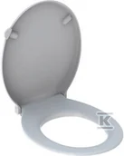 Deski sedesowe - Deska sedesowa Selnova Comfort mocowanie od góry, zachodząca pokrywa, antybakteryjna, łazienka bez barier - miniaturka - grafika 1