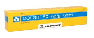 DOLORGIET Dolgit   5% krem 50 g       50 g - Stawy, mięśnie, kości - miniaturka - grafika 1